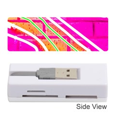 Pop Art Neon Wall Memory Card Reader (stick) by essentialimage365