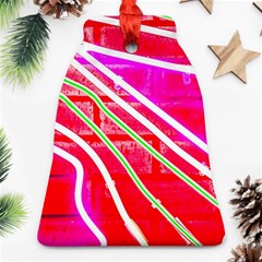 Pop Art Neon Wall Ornament (bell) by essentialimage365