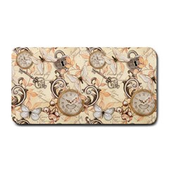 Clock Butterfly Pattern Medium Bar Mats