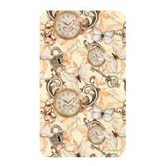 Clock Butterfly Pattern Memory Card Reader (rectangular) by designsbymallika