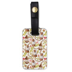 Latterns Pattern Luggage Tag (one Side) by designsbymallika