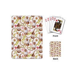 Latterns Pattern Playing Cards Single Design (mini) by designsbymallika