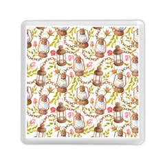 Latterns Pattern Memory Card Reader (square) by designsbymallika