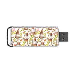 Latterns Pattern Portable Usb Flash (two Sides) by designsbymallika