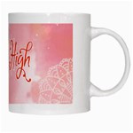 Dream High White Mugs Right