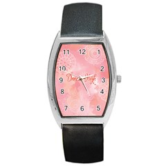 Dream High Barrel Style Metal Watch by designsbymallika