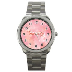 Dream High Sport Metal Watch by designsbymallika