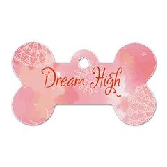 Dream High Dog Tag Bone (one Side) by designsbymallika