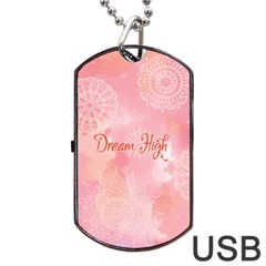 Dream High Dog Tag Usb Flash (two Sides) by designsbymallika