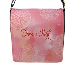 Dream High Flap Closure Messenger Bag (l) by designsbymallika