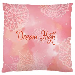 Dream High Large Flano Cushion Case (two Sides) by designsbymallika