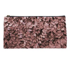 Red Leaves Photo Pattern Pencil Case by dflcprintsclothing