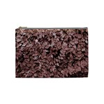 Red Leaves Photo Pattern Cosmetic Bag (Medium) Front