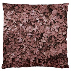 Red Leaves Photo Pattern Standard Flano Cushion Case (one Side) by dflcprintsclothing