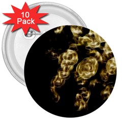 Bud Gilt  3  Buttons (10 Pack)  by MRNStudios