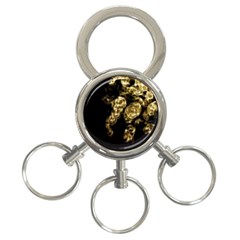 Bud Gilt  3-ring Key Chain by MRNStudios