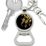 Bud Gilt  Bottle Opener Key Chain Front