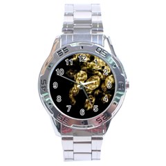 Bud Gilt  Stainless Steel Analogue Watch by MRNStudios