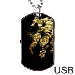 Bud Gilt  Dog Tag Usb Flash (two Sides) by MRNStudios