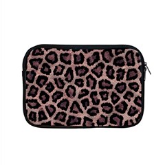 Realistic Leopard Fur Pattern, Brown, Black Spots Apple Macbook Pro 15  Zipper Case by Casemiro