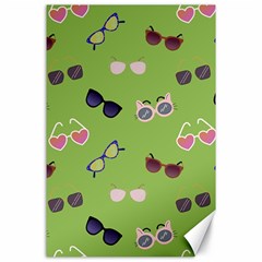 Sunglasses Funny Canvas 24  X 36  by SychEva