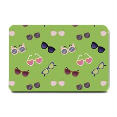 Sunglasses Funny Small Doormat  by SychEva