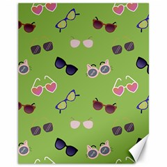 Sunglasses Funny Canvas 11  X 14  by SychEva