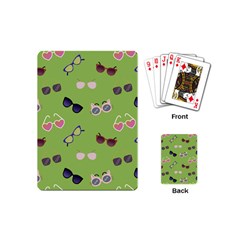 Sunglasses Funny Playing Cards Single Design (mini) by SychEva