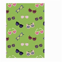 Sunglasses Funny Large Garden Flag (two Sides) by SychEva