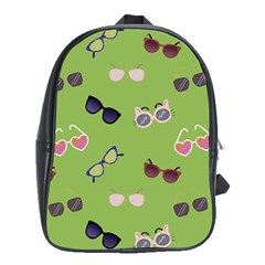 Sunglasses Funny School Bag (xl) by SychEva