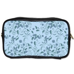 Folk Floral Art Print  Flowers Abstract Art  Poster  Toiletries Bag (one Side)