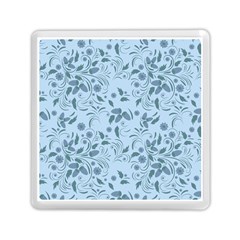 Folk Floral Art Print  Flowers Abstract Art  Poster  Memory Card Reader (square) by Eskimos