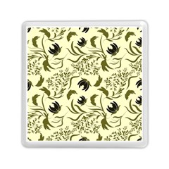 Folk Flowers Art Pattern Floral Abstract Surface Design  Seamless Pattern Memory Card Reader (square) by Eskimos