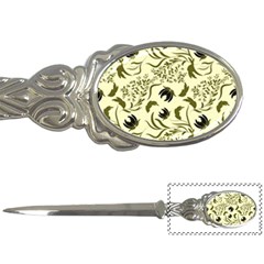 Folk Flowers Art Pattern Floral Abstract Surface Design  Seamless Pattern Letter Opener by Eskimos