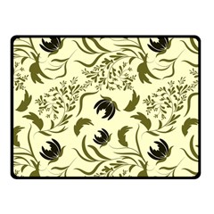 Folk Flowers Art Pattern Floral Abstract Surface Design  Seamless Pattern Fleece Blanket (small) by Eskimos