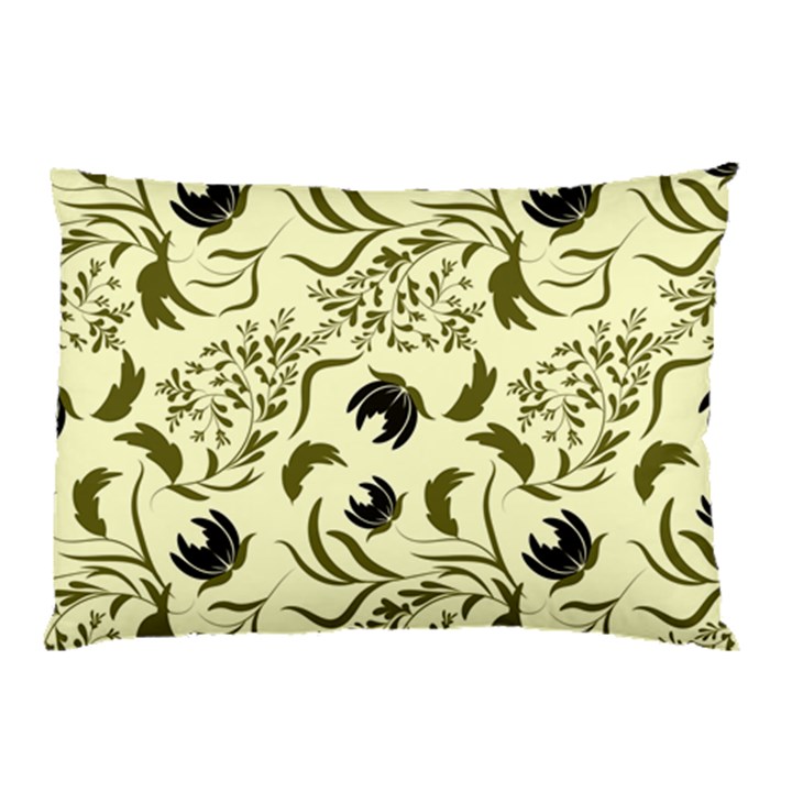 Folk flowers art pattern Floral abstract surface design  Seamless pattern Pillow Case (Two Sides)