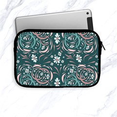 Folk Flowers Art Pattern Floral Abstract Surface Design  Seamless Pattern Apple Ipad Mini Zipper Cases by Eskimos