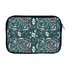 Folk Flowers Art Pattern Floral Abstract Surface Design  Seamless Pattern Apple Macbook Pro 17  Zipper Case by Eskimos