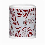 Folk flowers art pattern Floral abstract surface design  Seamless pattern Morph Mugs Center