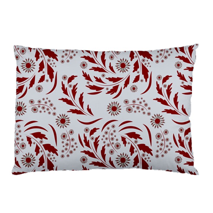 Folk flowers art pattern Floral abstract surface design  Seamless pattern Pillow Case (Two Sides)