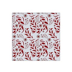 Folk Flowers Art Pattern Floral Abstract Surface Design  Seamless Pattern Satin Bandana Scarf by Eskimos