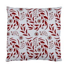 Folk Flowers Art Pattern Floral Abstract Surface Design  Seamless Pattern Standard Cushion Case (one Side) by Eskimos