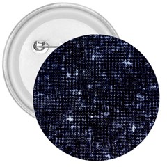 Geometric Dark Blue Abstract Print Pattern 3  Buttons by dflcprintsclothing