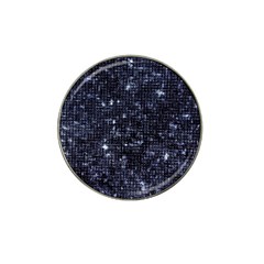 Geometric Dark Blue Abstract Print Pattern Hat Clip Ball Marker