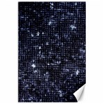 Geometric Dark Blue Abstract Print Pattern Canvas 24  x 36  23.35 x34.74  Canvas - 1