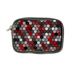 Hexagonal Blocks Pattern, Mixed Colors Coin Purse by Casemiro