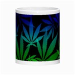 Weed Rainbow, Ganja leafs pattern in colors, 420 marihujana theme Morph Mugs Center