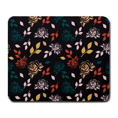 Rose Floral Large Mousepads by tmsartbazaar