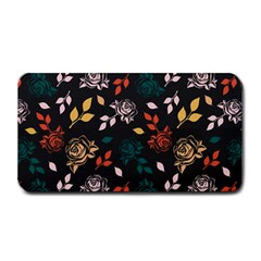 Rose Floral Medium Bar Mats by tmsartbazaar