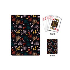 Rose Floral Playing Cards Single Design (mini) by tmsartbazaar